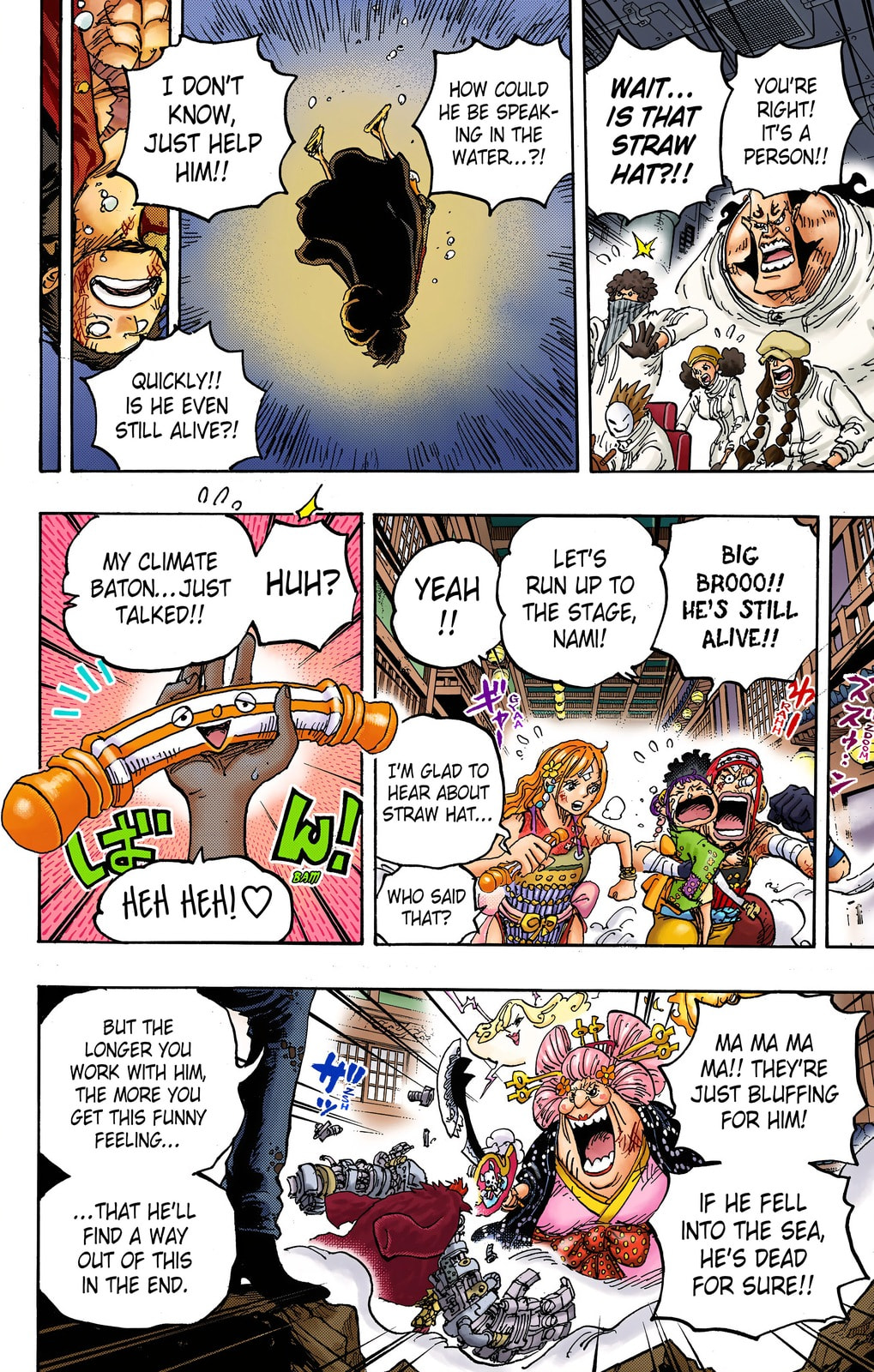 One Piece Digital Colored Chapter 1015 image 14